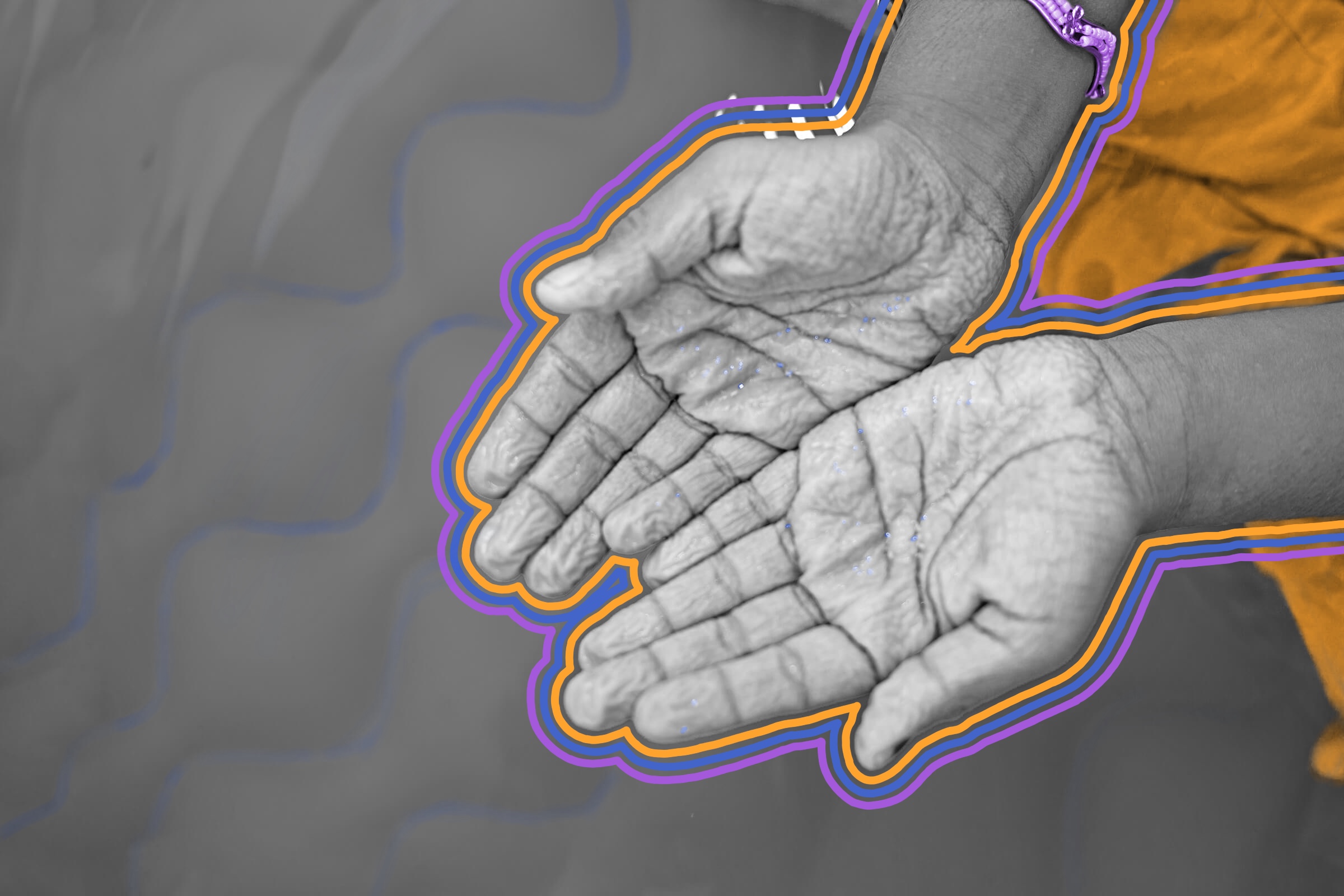 Humans may have evolved fingers and toes that wrinkle in water to help them grip wet objects.