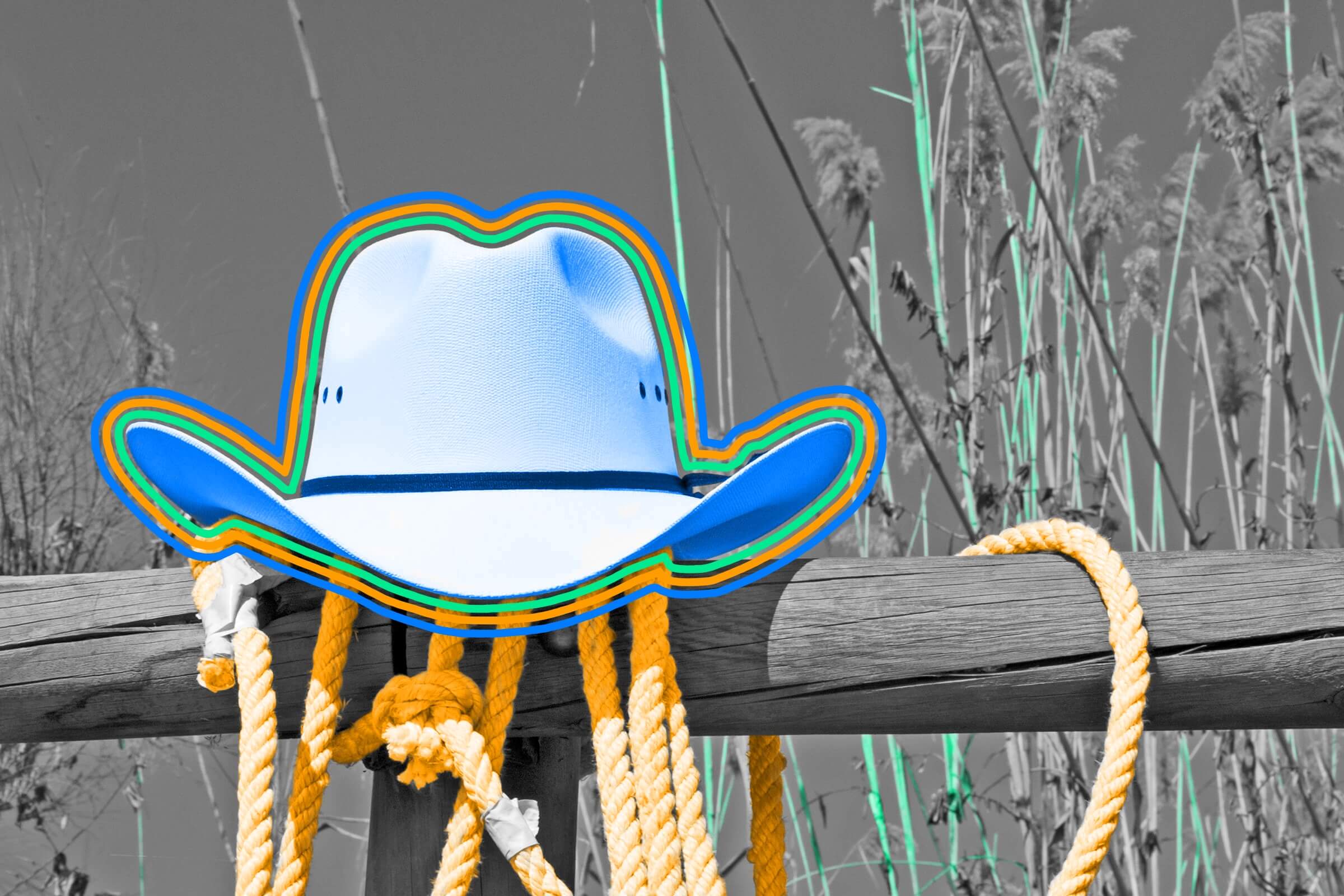 A 10-gallon hat actually only holds three-quarters of a gallon.