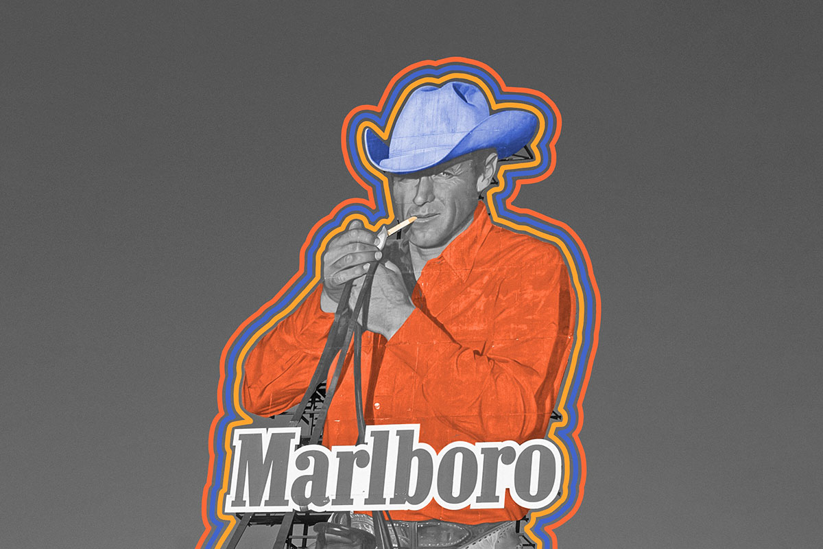The TV face of the Marlboro Man never smoked.