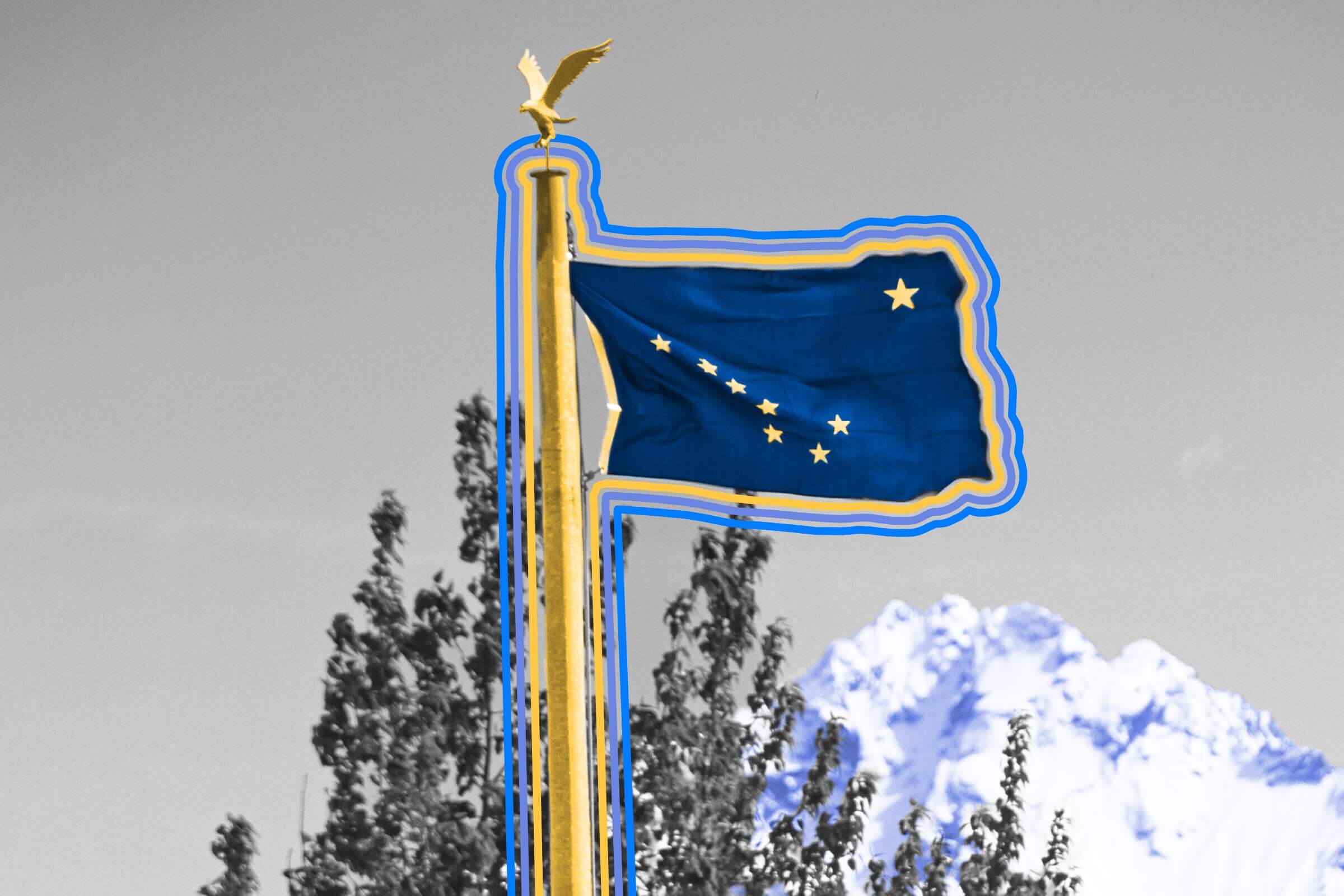 Alaska’s flag was created by a 13-year-old.