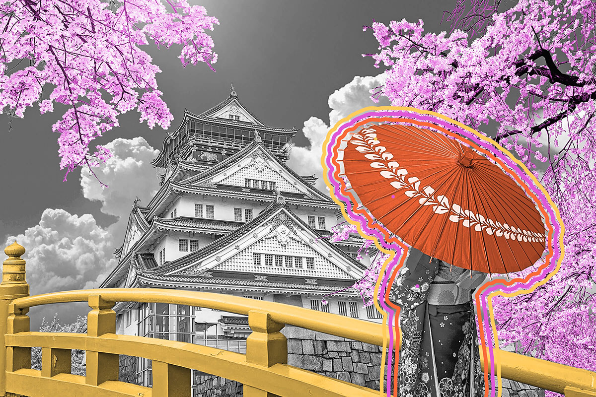 People have been celebrating cherry blossoms for over a thousand years.