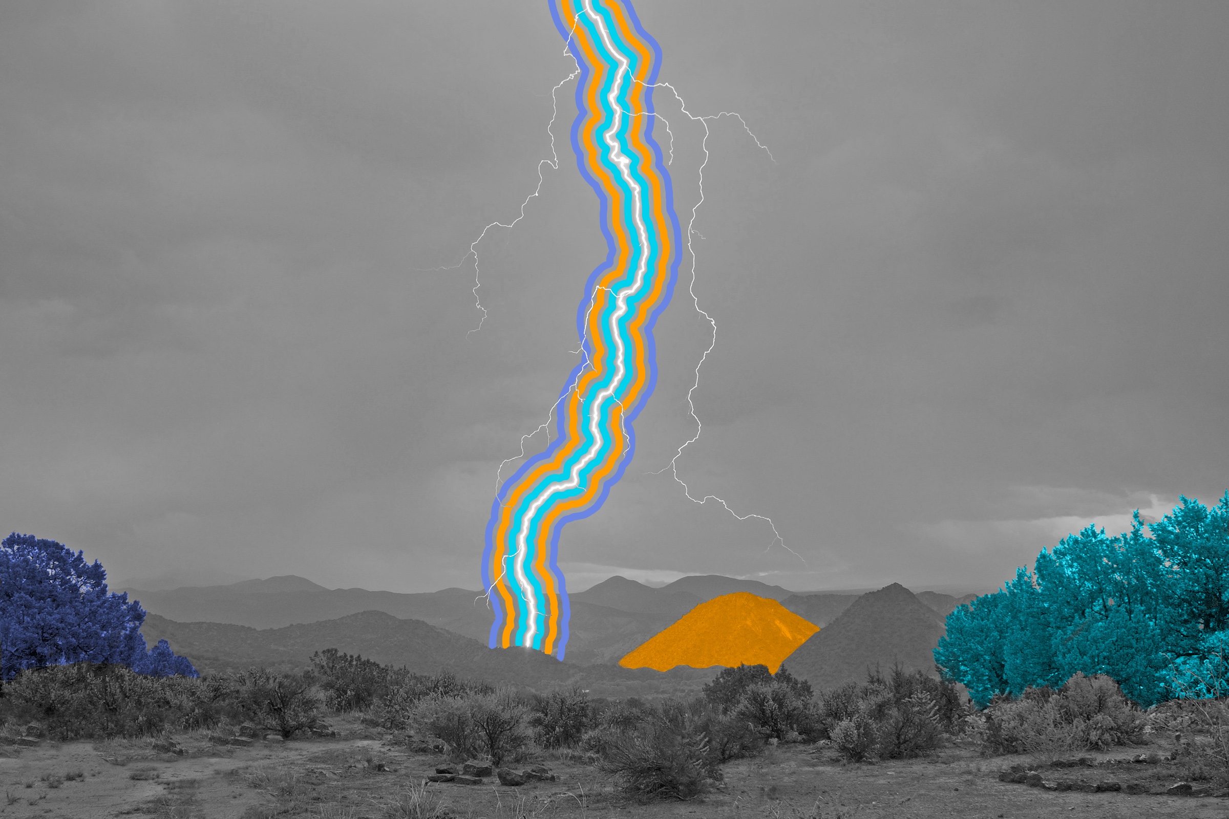 Lightning can heat the air to 50,000° F — five times hotter than the surface of the sun.