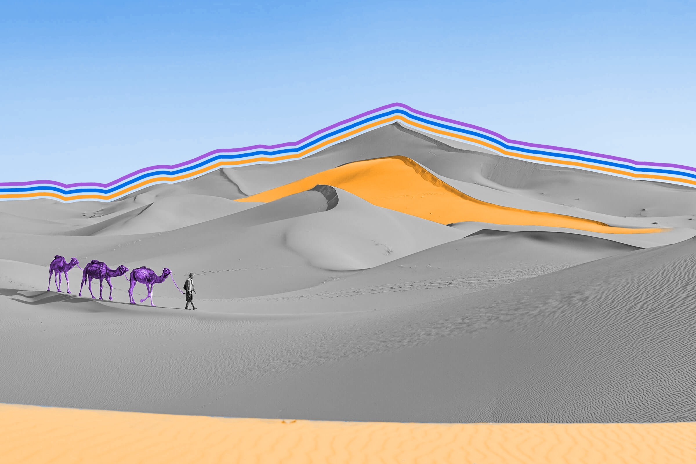 Sand dunes can “sing.”