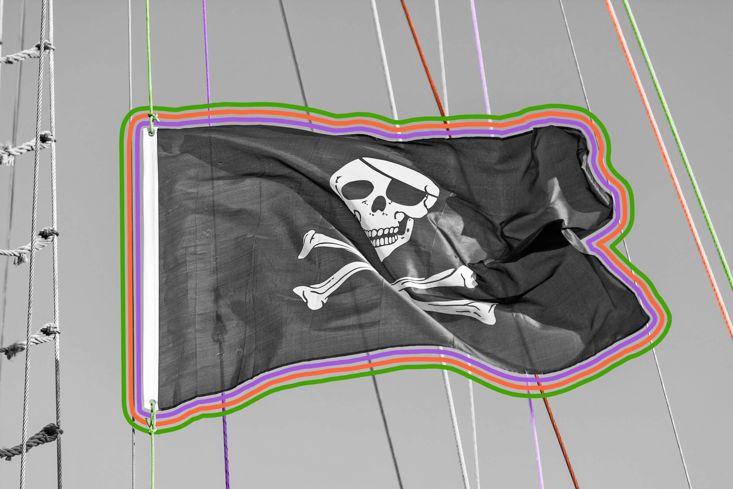 Only one ship of the U.S. Navy is authorized to fly the Jolly Roger.