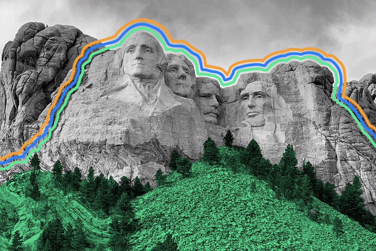 There's a secret room behind Mount Rushmore.
