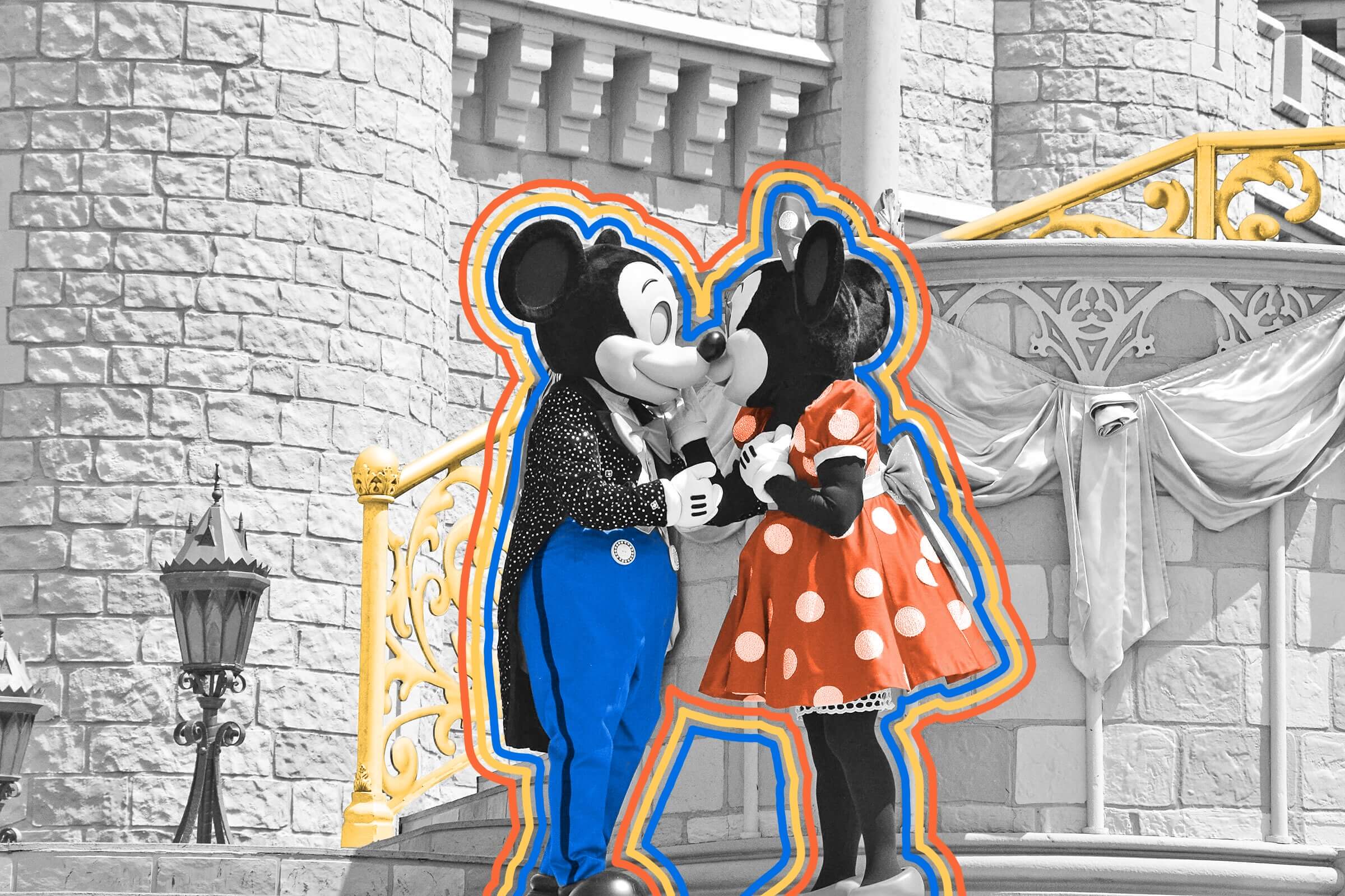The voice actors behind Mickey and Minnie Mouse got married in real life.